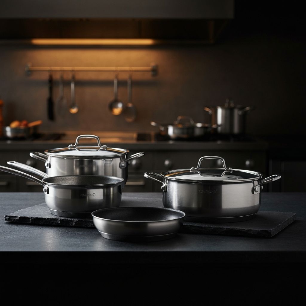 Stainless Clad cookware by Made In
